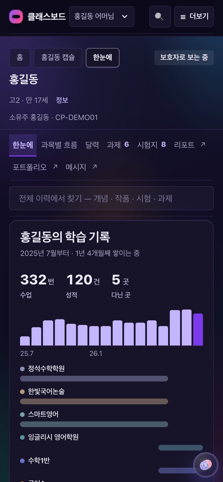 학부모 — 배운 것